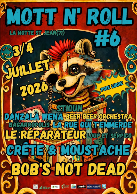 Affiche mott n roll 2026